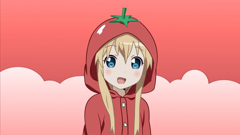 Anime Girl in Tomato Costume