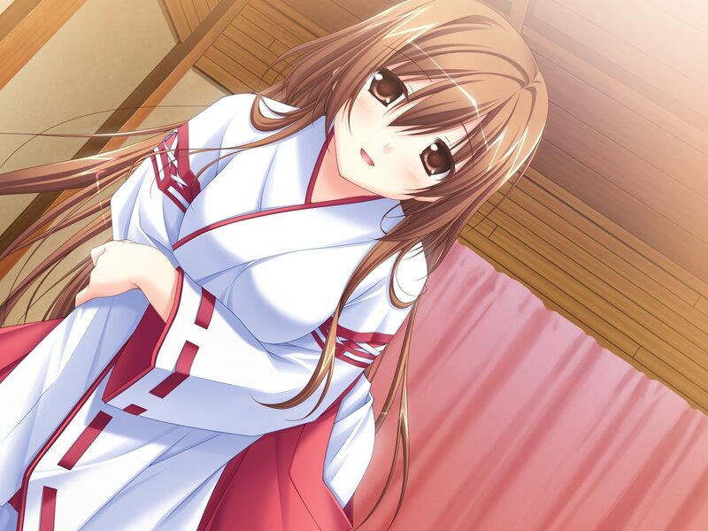 anime girl in traditional attire