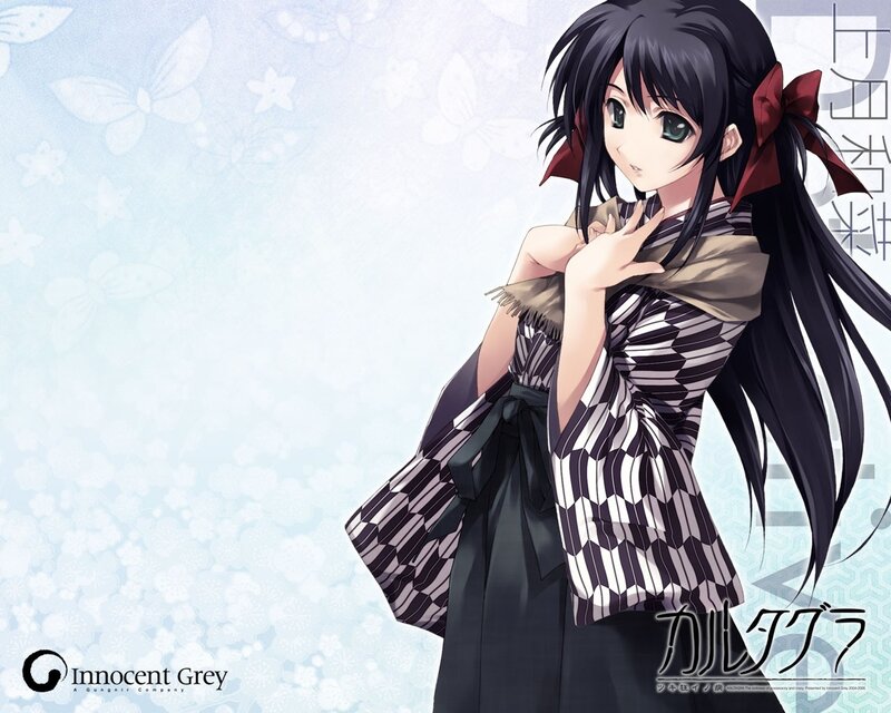 anime girl in traditional clothing