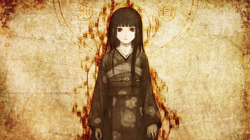 anime girl in traditional dress