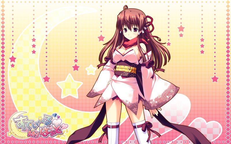 anime girl in traditional outfit