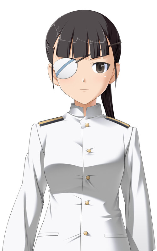 anime girl in uniform