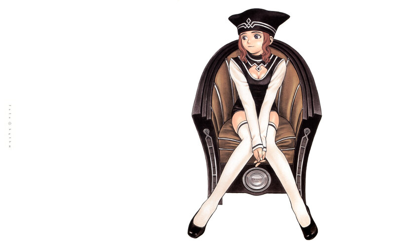 anime girl in uniform