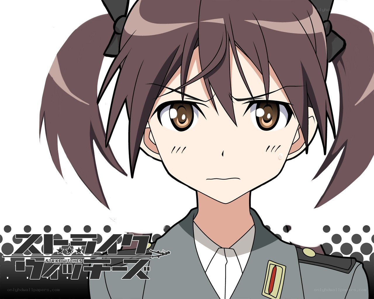 anime girl in uniform