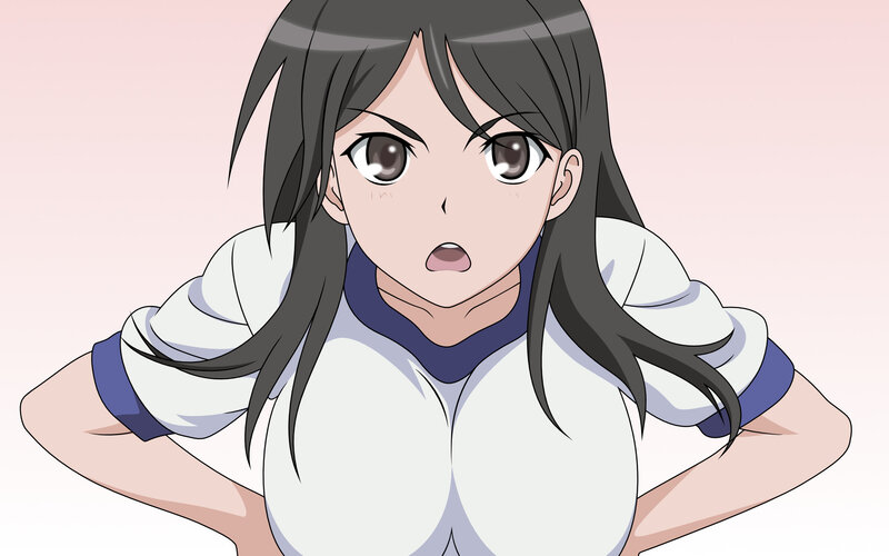 anime girl in uniform