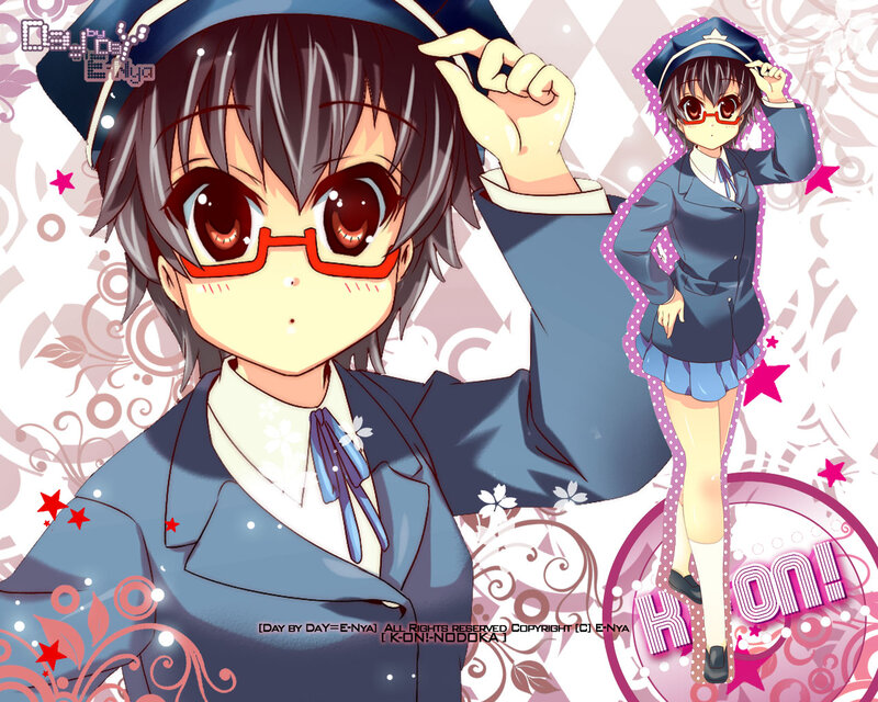 anime girl in uniform
