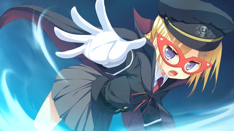 anime girl in uniform