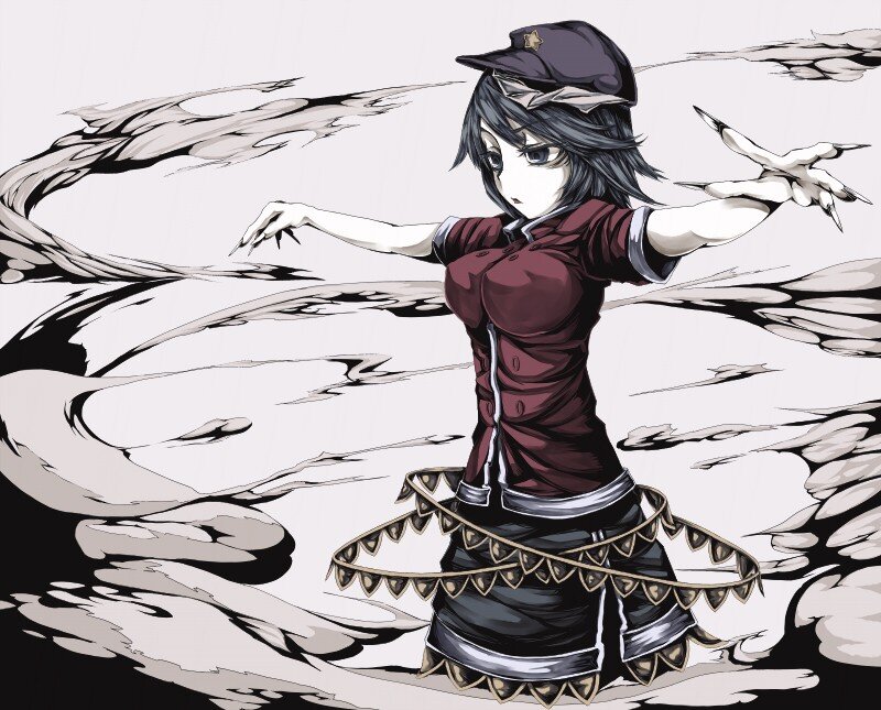 anime girl in uniform