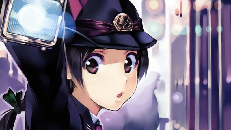 anime girl in uniform