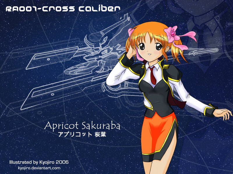 Anime Girl in Uniform — Blue, Calm