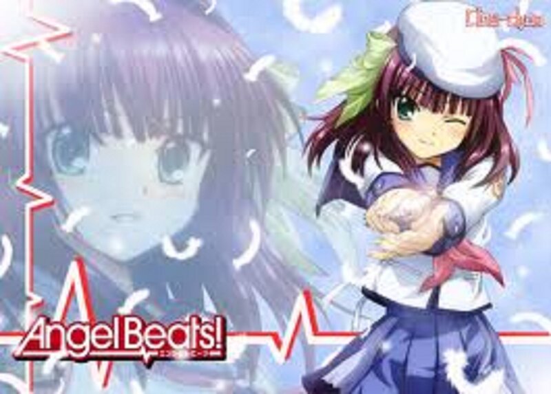 Anime Girl in Uniform — Blue, Dreamy, Hat