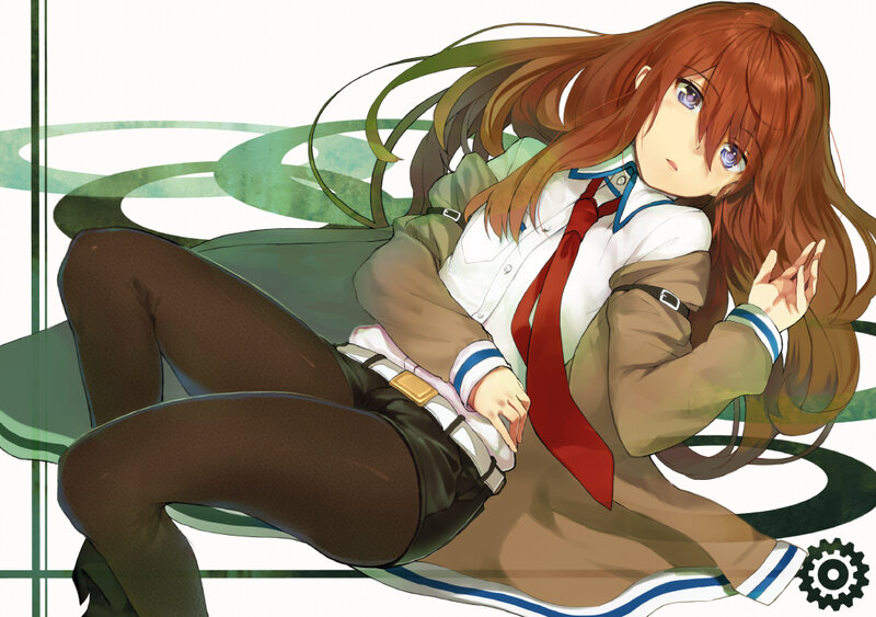 Anime Girl in Uniform — Brown, Calm