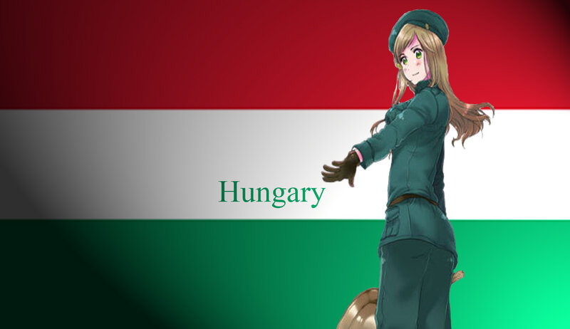 Anime Girl in Uniform — Red, Neutral