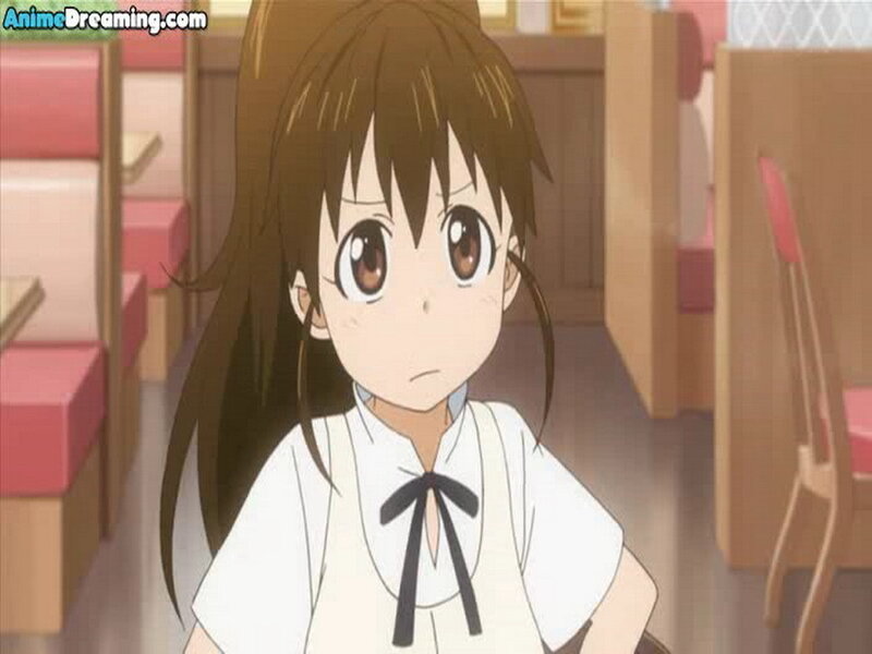 Anime Girl in Uniform — White, Neutral