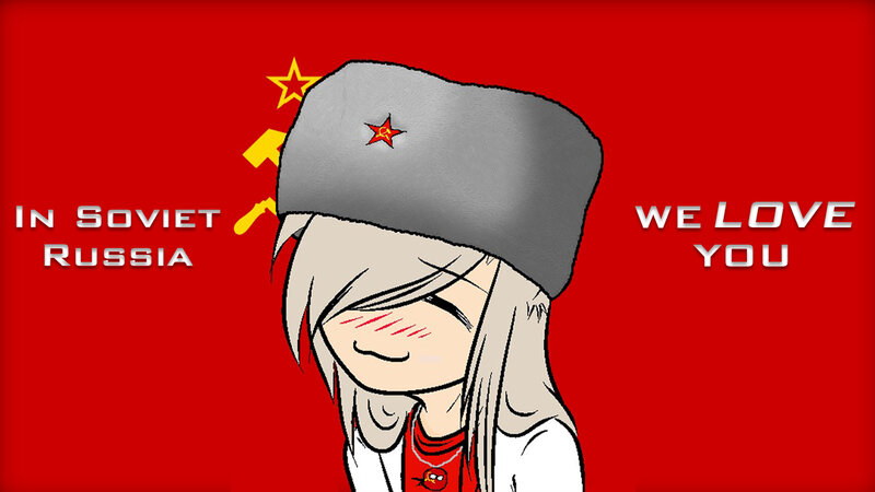 Anime Girl in Ushanka