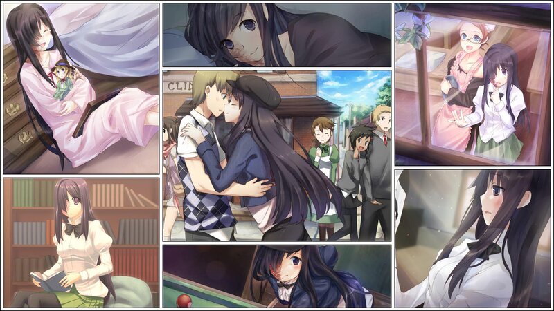 Anime Girl in Various Scenes