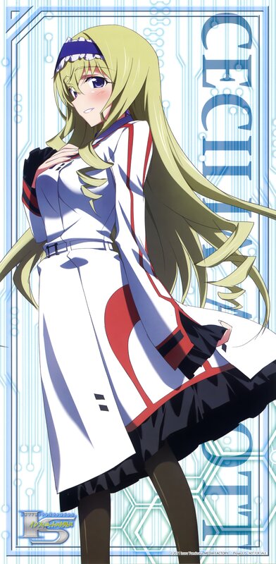 anime girl in white coat