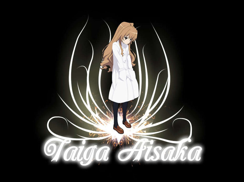 Anime Girl in White Coat — Black