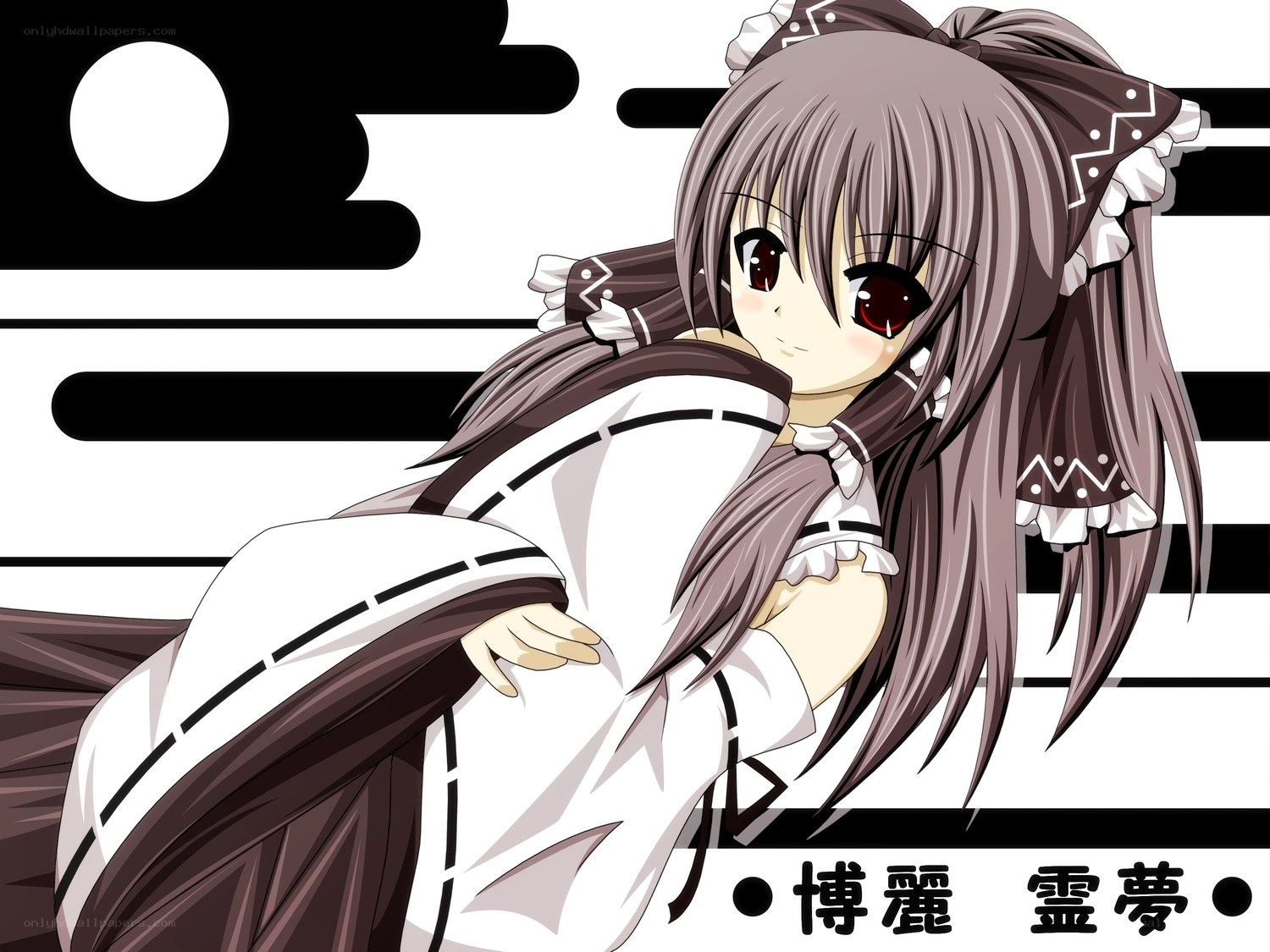 anime girl in white dress
