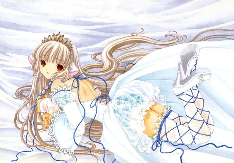 Anime Girl in White Dress — Serene, Manga
