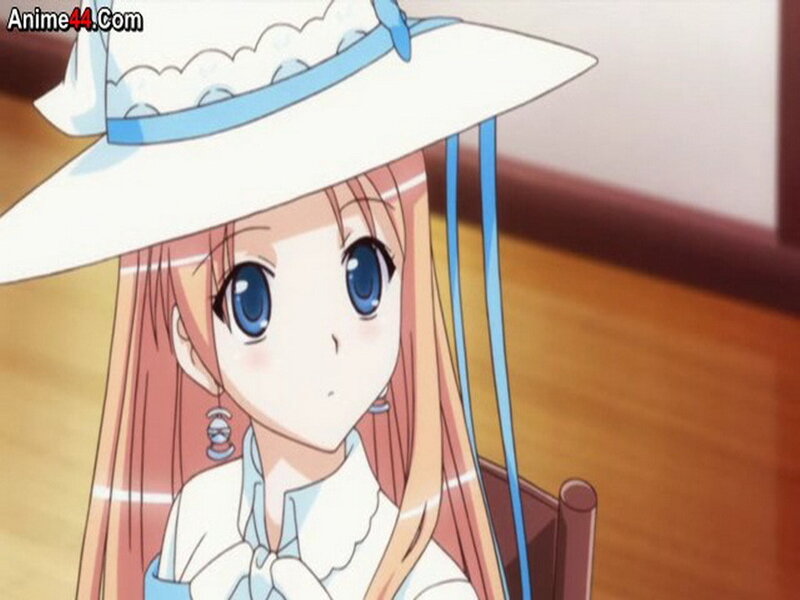 Anime Girl in White Hat — Calm
