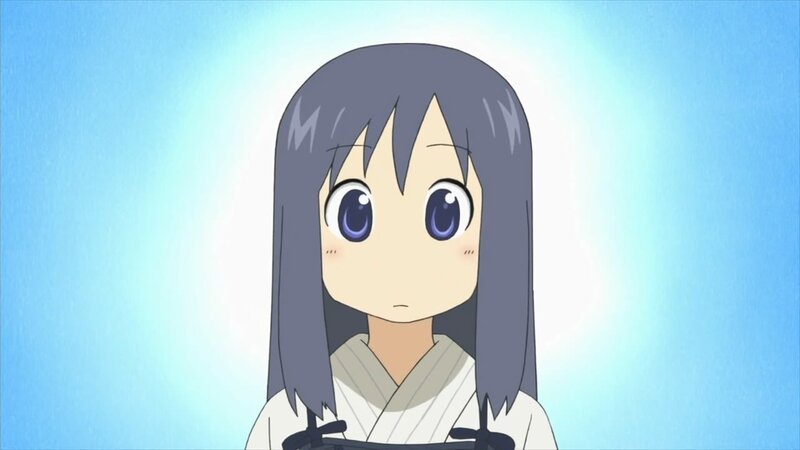 anime girl in white kimono