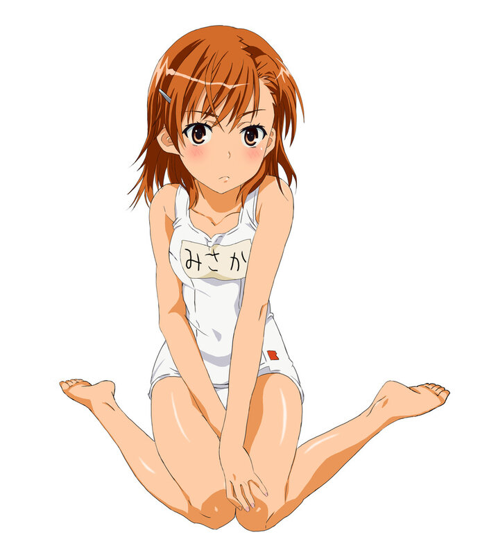 anime girl in white outfit