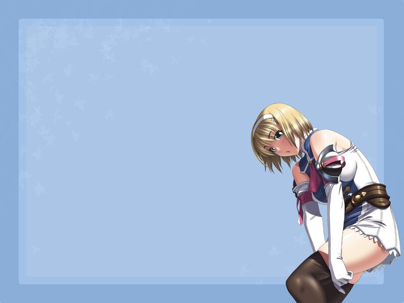 anime girl in white outfit