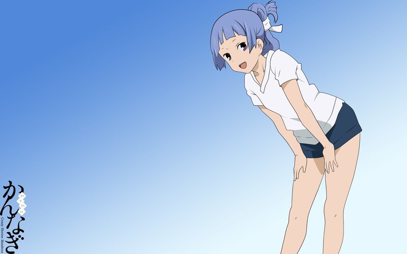 anime girl in white shirt