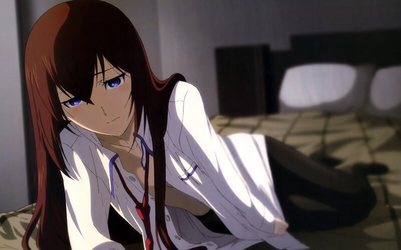 anime girl in white shirt