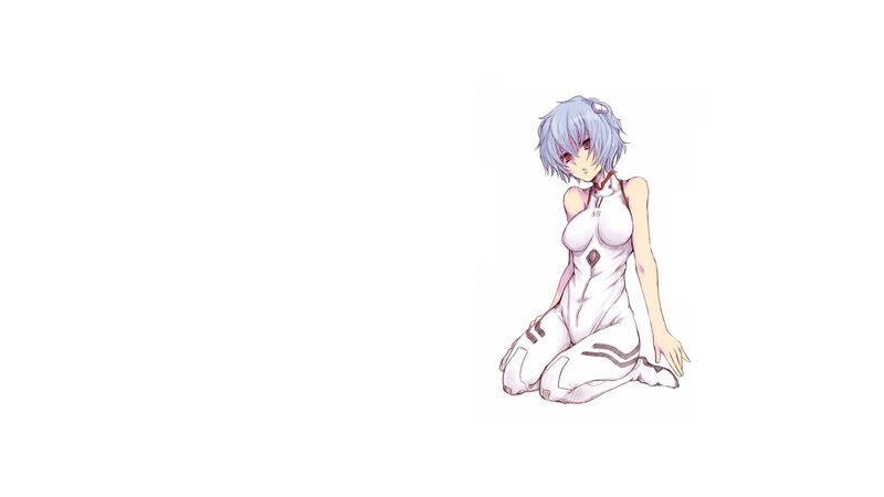 anime girl in white suit