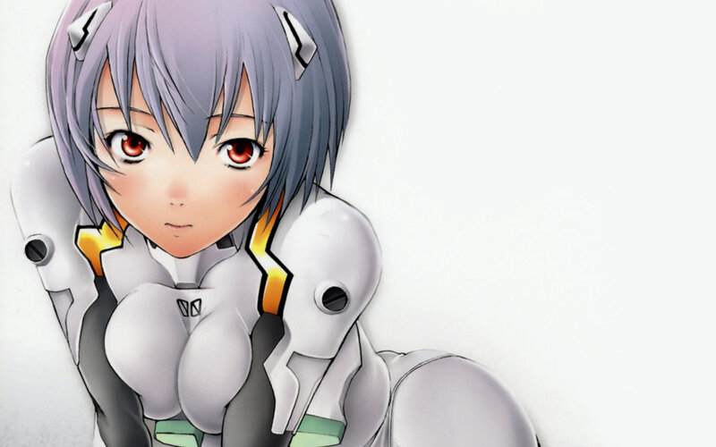 anime girl in white suit