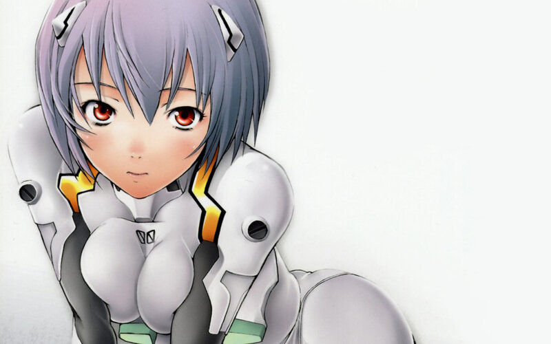 anime girl in white suit