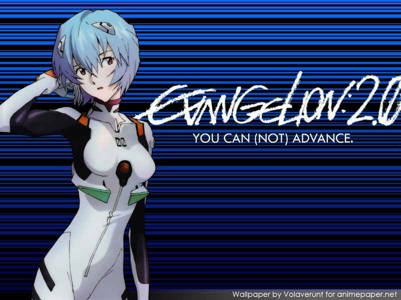 Anime Girl in White Suit — Blue, Dramatic