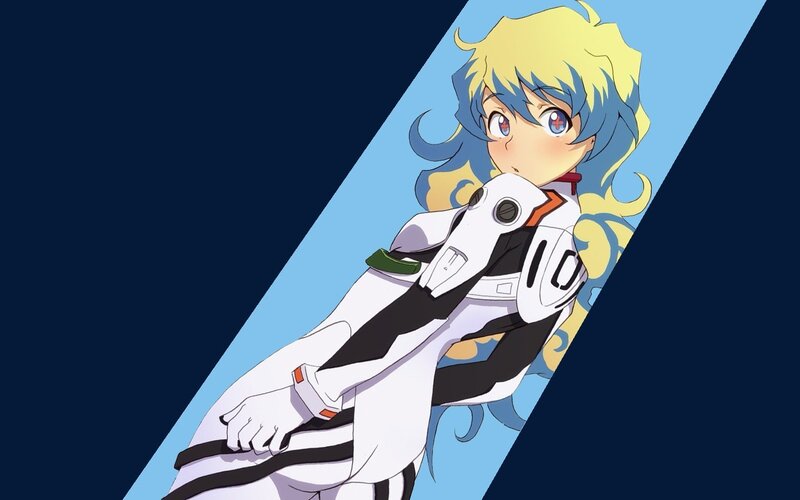 Anime Girl in White Suit — Dramatic, Mecha Pilot Suit