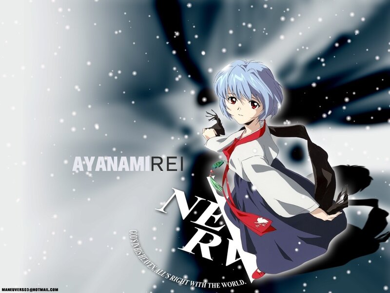 Anime Girl in Winter — White, Dramatic, Snow