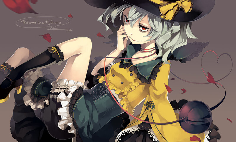 Anime Girl in Witch Outfit — Yellow, Playful, Digital Art