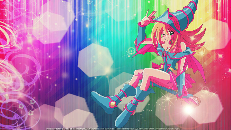 Anime Girl in Wizard Outfit — Pink