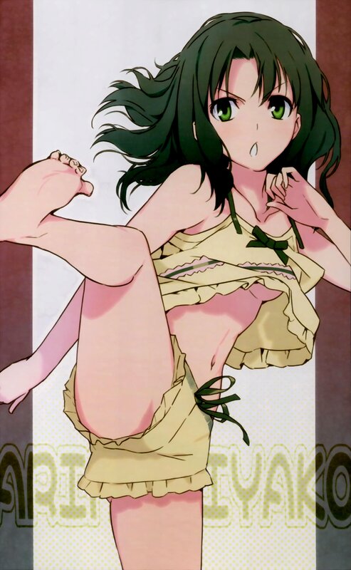 anime girl in yellow dress