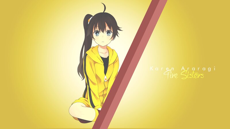 Anime Girl in Yellow Hoodie — Calm
