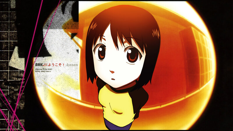 anime girl in yellow shirt