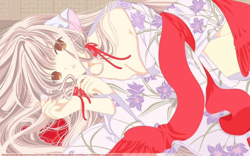 anime girl in yukata