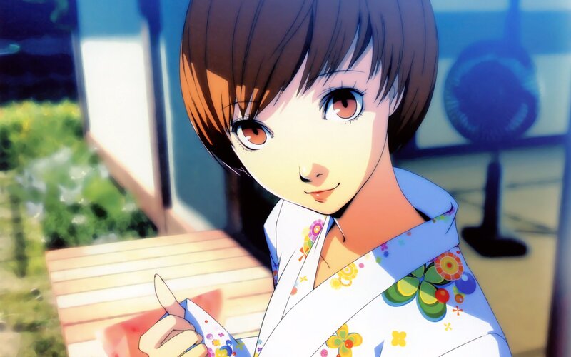 anime girl in yukata