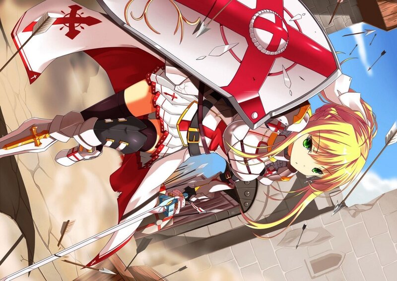 Anime Girl Knight