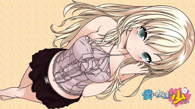 anime girl lying down