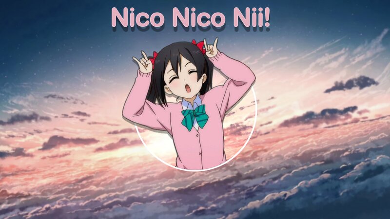 Anime Girl Making Hand Gestures — Pink