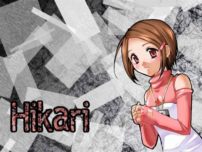 Anime girl named Hikari