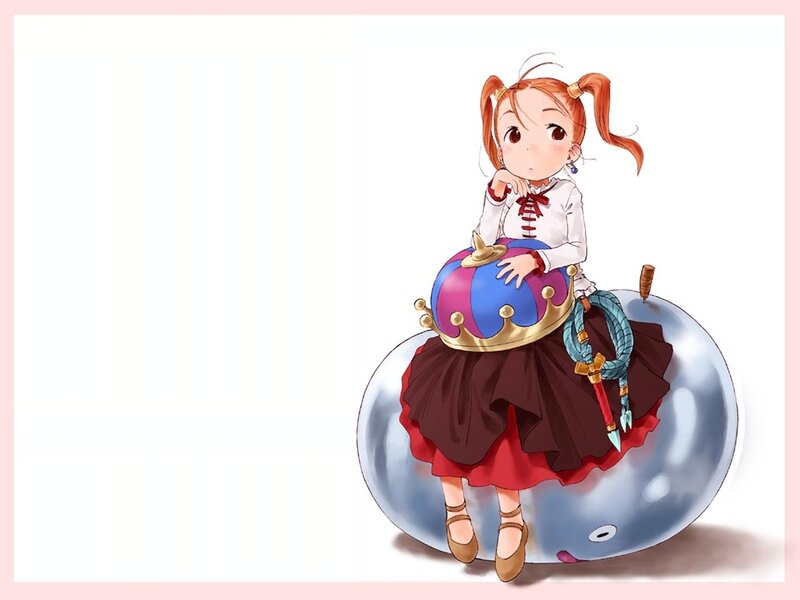 Anime Girl on a Whale