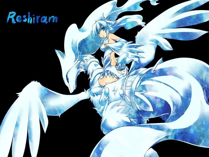 Anime Girl on Dragon