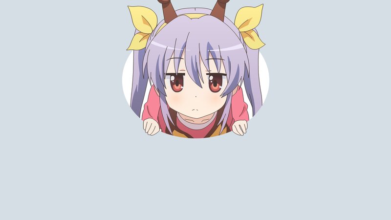 Anime Girl Peeking Out